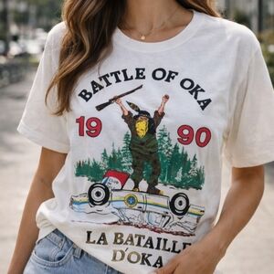 Vintage!! Battle of Oka Graphic T-Shirt, Size M